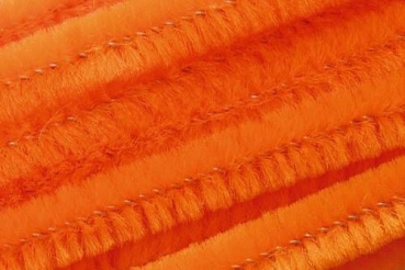 Biegeplüsch orange 8mm
