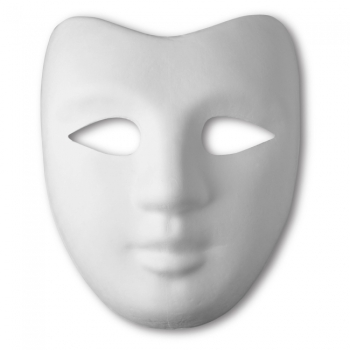 Maske aus Pappmach&eacute;Venedig 21,5cm