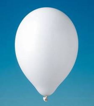 Luftballons 23cm weiß