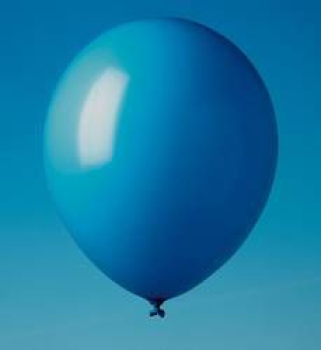 Luftballons 23cm blau