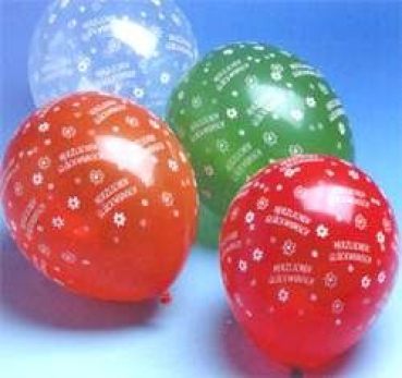Luftballons - herzl. Glückwunsch