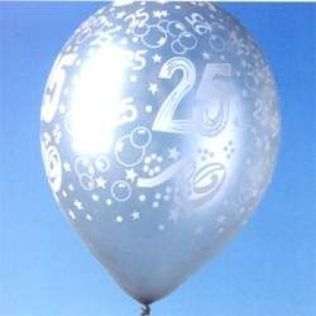 Luftballons mit 25