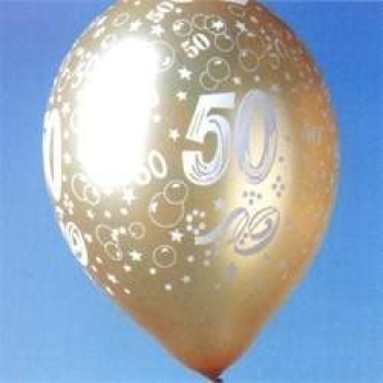 Luftballons mit 50