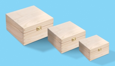 Holz-Boxen Set 10-16cm