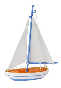 Segelboot 7x11cm