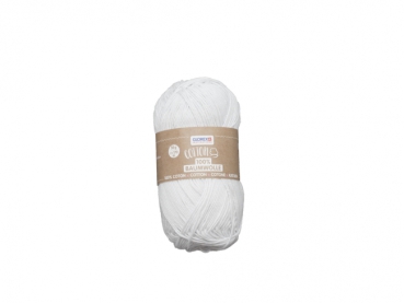 Cotton 100% Baumwolle 50g weiss