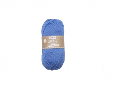 Cotton 100% Baumwolle 50g hellblau