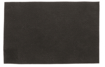 Bastelfilz 45cm x 2,5m schwarz
