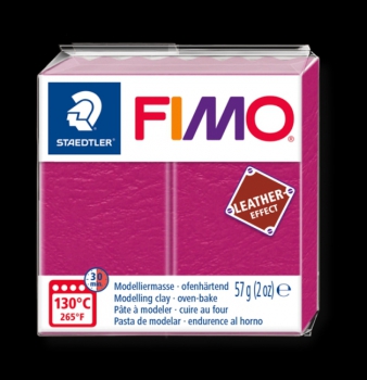 FIMO leather-effect 57g beere