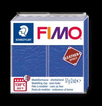 FIMO leather-effect 57g indigo