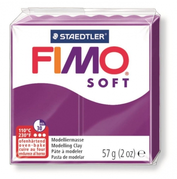 Fimo Soft 57g purpurviolett