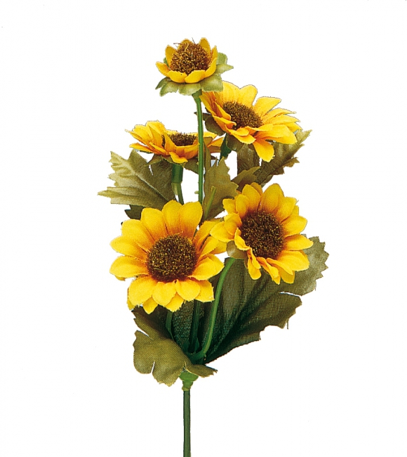 Sonnenblumenpick x5 21cm