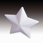 Stern 9cm weiß