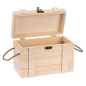 Preview: Schatztruhe mit Griffen 21x11x11,5cm