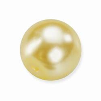 Glaswachsperle Ø6mm creme