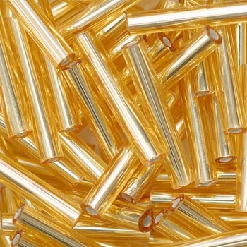 Rocailles 15x2mm goldfarben