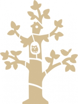 MDF XXL Baum 110x150cm