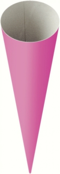 Schultüten-Rohling 70cm Ø19cm pink
