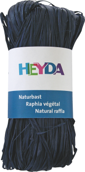 Naturbast 50g marineblau