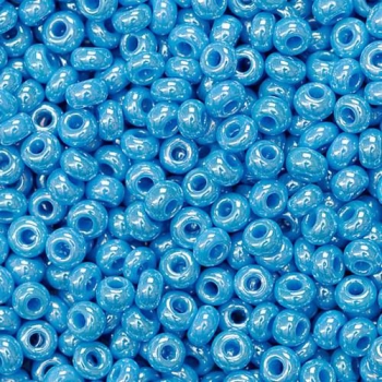Rocailles himmelblau perlmutt 2,5mm