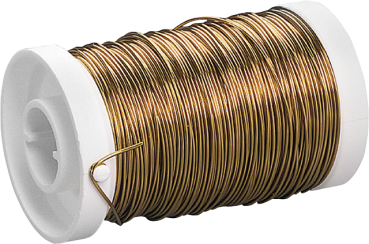 Lackdraht 50m Ø0,5mm goldfarben