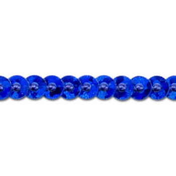 Pailletten blau(holo) ø3mm 8m/Rolle