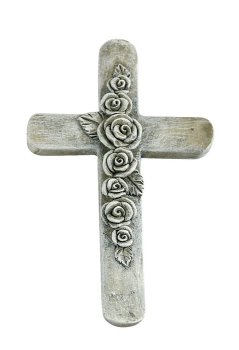 Kreuz 10,5cm grau