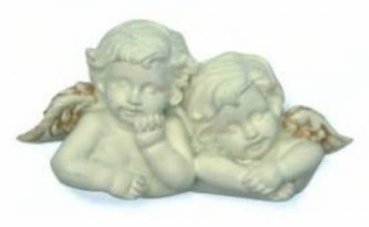 Engelkopf 4x7cm