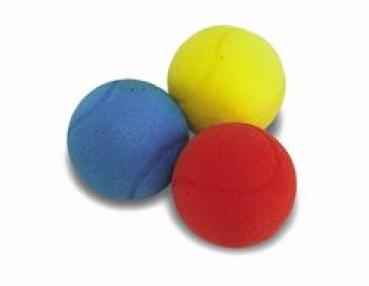 3 Softbälle 70mm