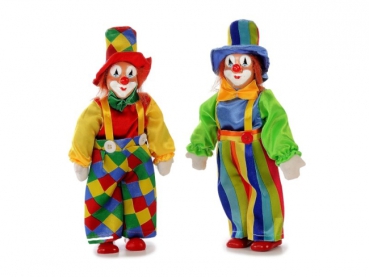 Clown aus Poly stehend 32cm