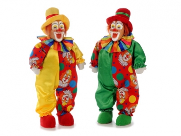 Clown aus Poly stehend 45cm