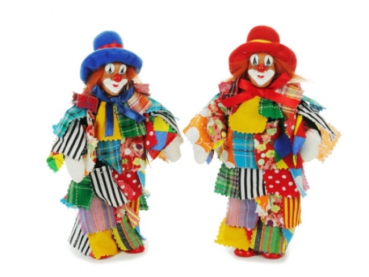 Lappenclown 11x7x25cm