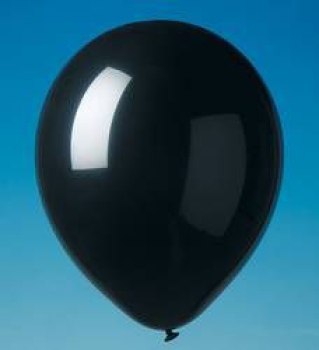 Luftballons 30cm schwarz