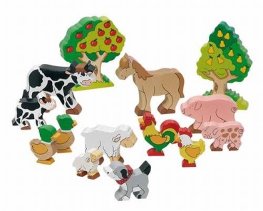 Bauernhoftiere 2,5-11,5 cm