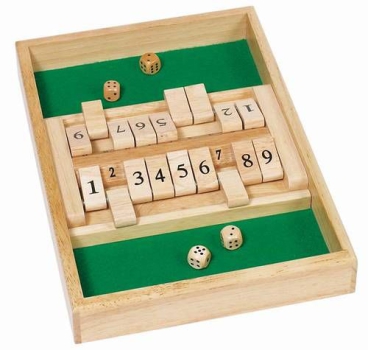 Doppelspiel Shut the box