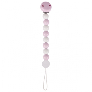 Schnullerkette rosé
