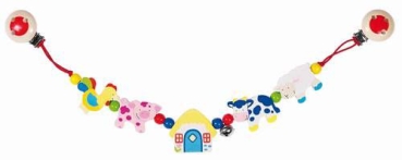 Kinderwagenkette Bauernhoftiere