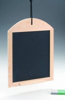 Schultafel 24,5x34cm + Kreide Kiefernholz NZ