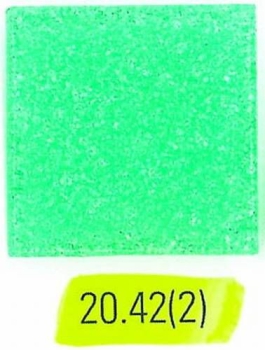 Mosaiksteine 10x10mm 100g helltürkis