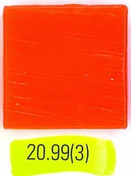 Mosaiksteine 10x10mm 100g dunkelorange