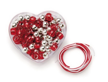 Kinderschmuck Kette rot 6,5cmx6cmx3cm