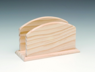 Holz-Serviettenhalter 15x6,5cm