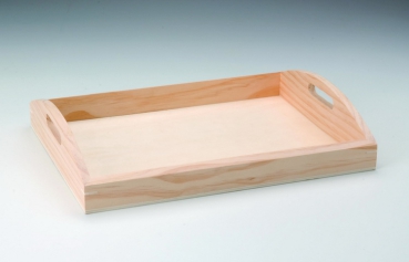 Holz-Serviertablett  37 x 28 x 7 cm