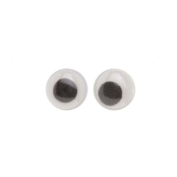 Wackelaugen 12mm rund