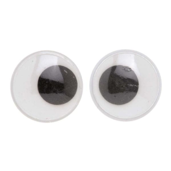 Wackelaugen 22mm rund