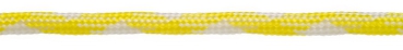 Paracord 2x4mm Rolle 50m gemustert, hellgelb