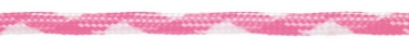 Paracord 2x4mm Rolle 50m gemustert, hellpink