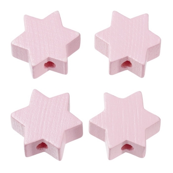 Schnulli-Stern 19,5x19,5x8mm rosé