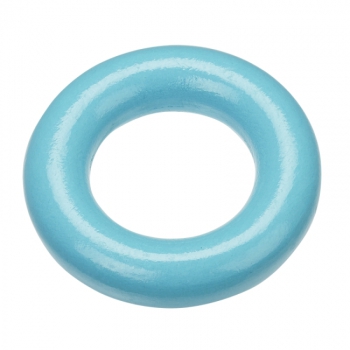 Schnulli-Holzring 36/8 mm türkis