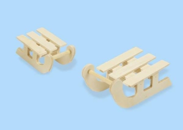Schlitten 10 x 5,5 x 3,5 cm